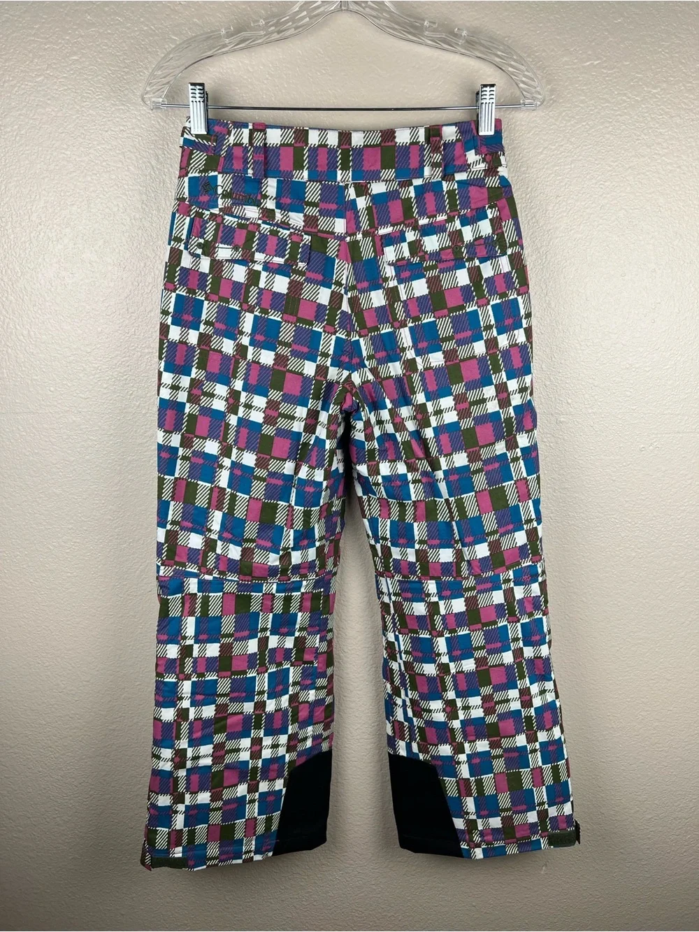 Columbia Youth 10/12 Waterproof Insulated Plaid Snow Pants